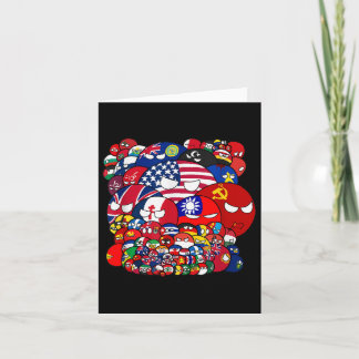 Cartão Incrível Guerra Mundial do País