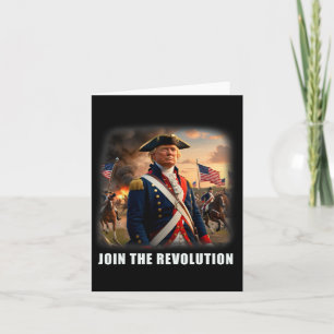 Cartão Incrível Revolução Patriótica Trump 2024 President