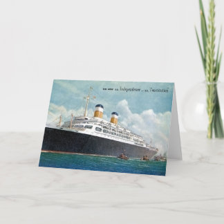 Cartão Independência de USS & de constituição dos SS