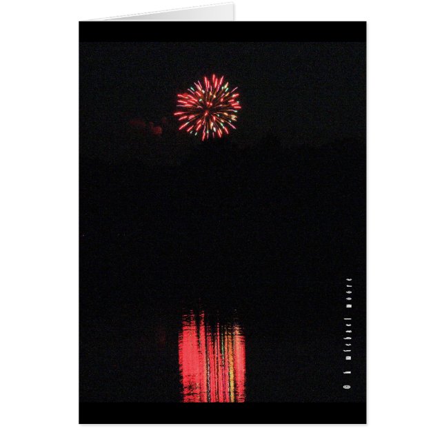 Cartão Independência refletida - brilho hoje (Frente)