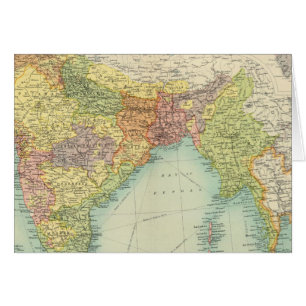 Cartão Índia e Índia mais distante