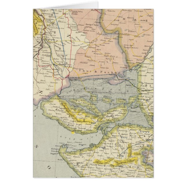 Cartão Índia, Paquistão (Frente)