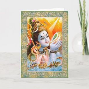 Cartão Indian Gods/Lord Shiva - Greeting Card