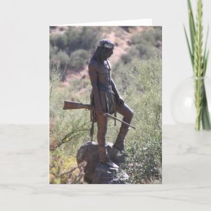 Cartão Indian Warrior Notecards