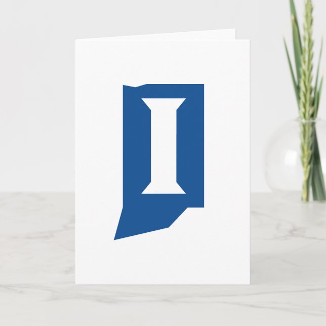 Cartão Indiana State University (Frente)