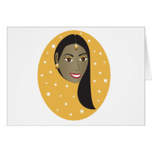 Cartão Indiano Woman.ai