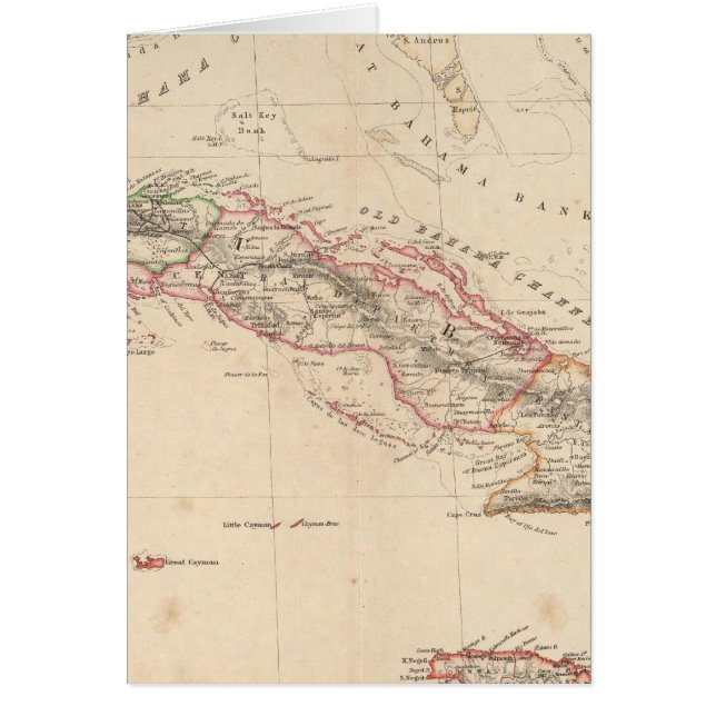 Cartão Índias Ocidentais 3 (Frente)