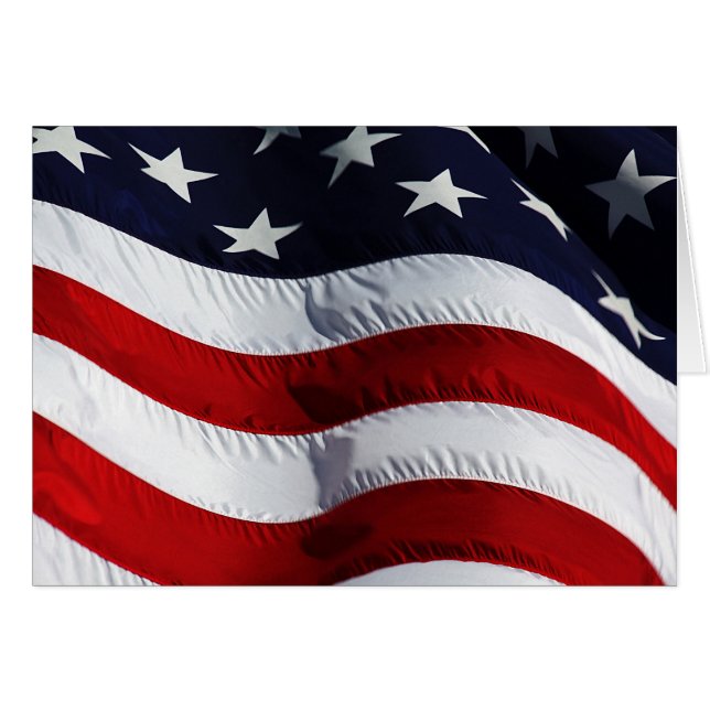 Cartão Indicador Americano Personalizável (Frente Horizontal)