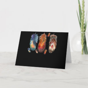 Cartão Indígenas de Orgulho Nativo Indiano