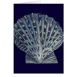 Cartão Indigo Shells VIII