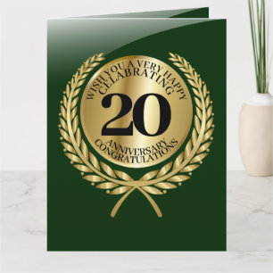 Cartão individual de felicitações no aniversário