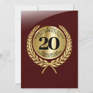 Cartão individual de felicitações no aniversário