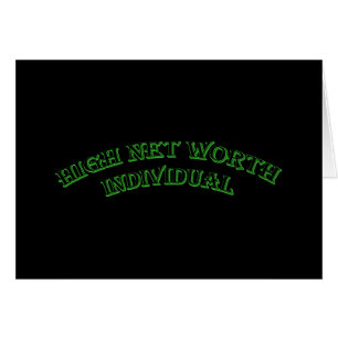 Cartão Indivíduo de Alto Novo Valor