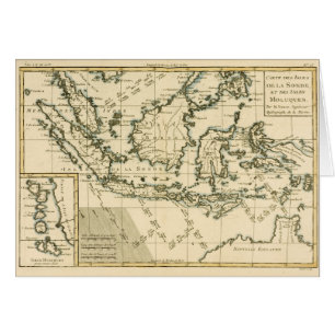 Cartão Indonésia e as Filipinas