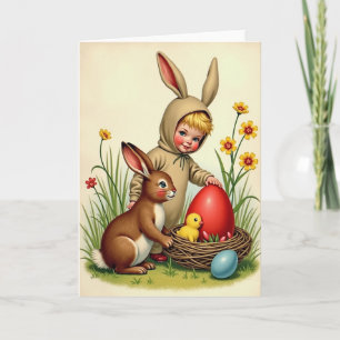 Cartão Infantil Alegria de Primavera