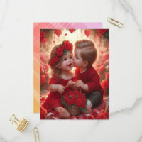 Cartão Infantil de Amor