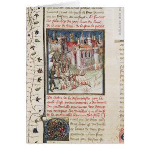 Cartão Inferno, de "De Civitate Dei" por St Augustine