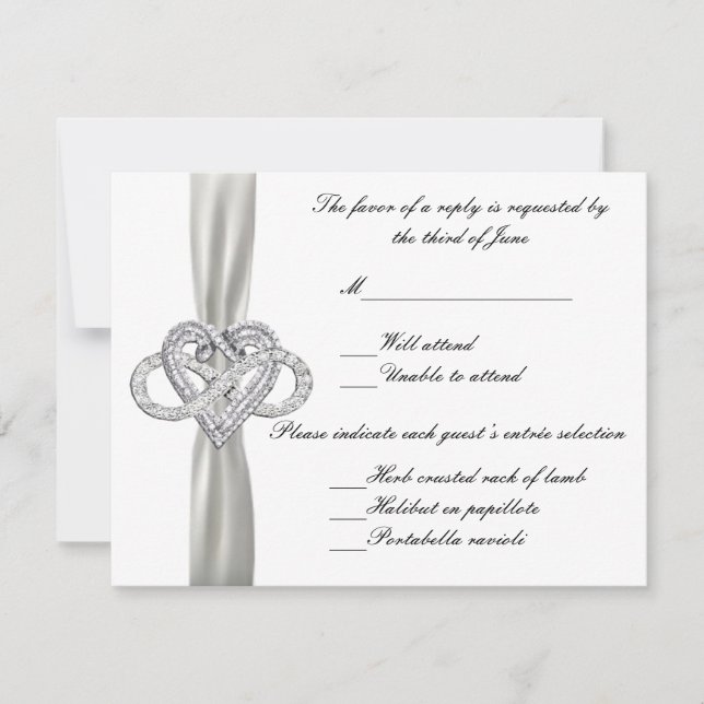 Cartão Infinity Heart Response (Frente)