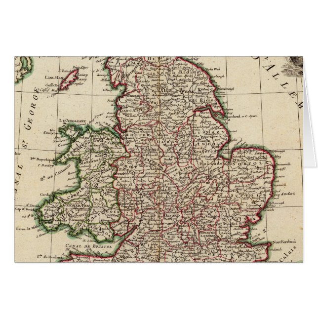 Cartão Inglaterra (Frente Horizontal)