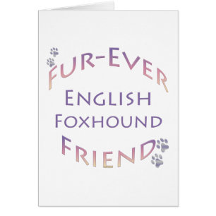 Cartão Inglês Foxhound Fuore