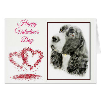 Cartão Inglês Springer Spaniel