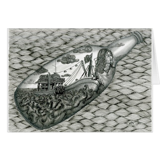 Cartão inoperante do olho com Vannak em uma (Frente Horizontal)