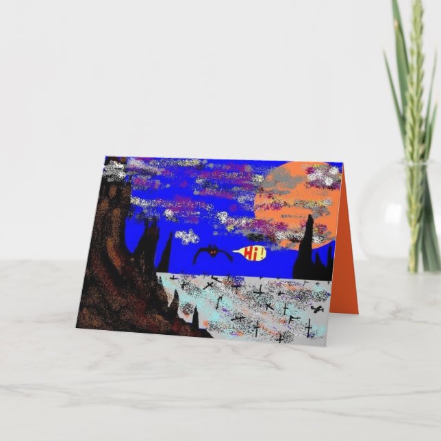 Cartão Insecto alto (Frente)