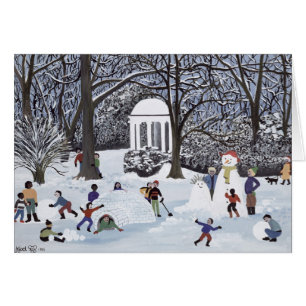 Cartão Insensatez da neve