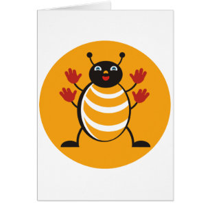 Cartão Inseto de Huggy