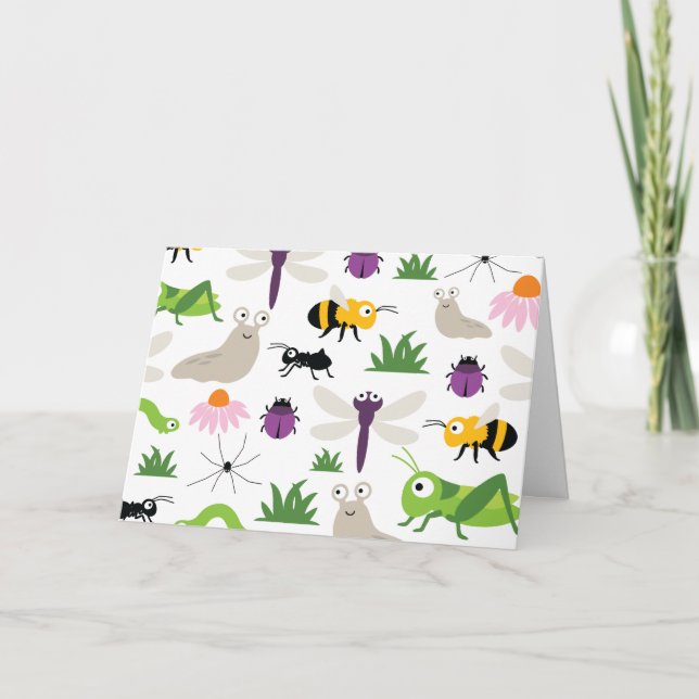 Cartão Insetos (Frente)