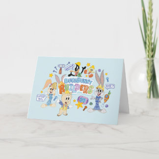 Cartão INSETOS BUNNY BUILDERS™| Arte do esboço de grupo
