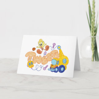 Cartão INSETOS BUNNY BUILDERS™| Arte em esboço TWEETY™