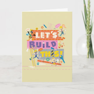 Cartão INSETOS BUNNY BUILDERS™| Site de trabalho "Constru