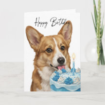 Inspetor de Bolo de Aniversário de Corgi