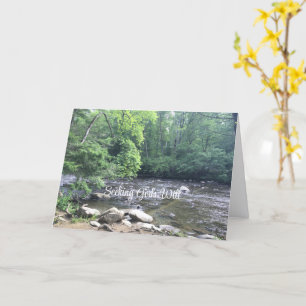 Cartão Inspiração, Buscando a vontade de Deus, carta.