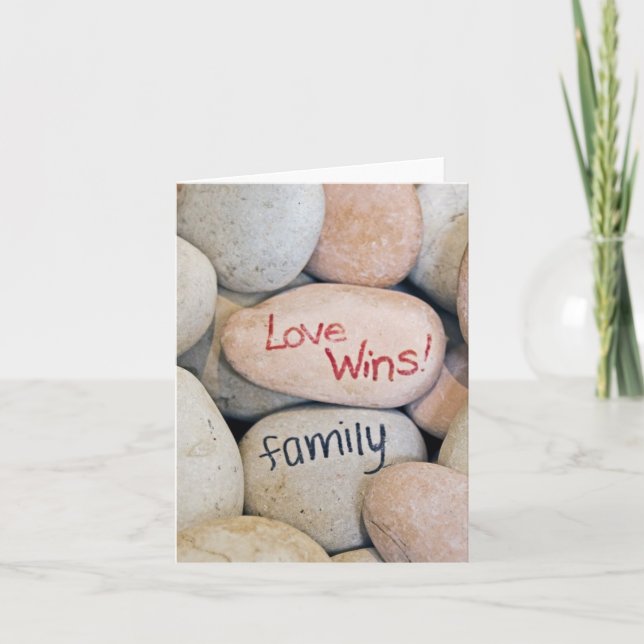 Cartão Inspiração da família (Frente)