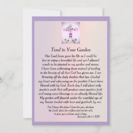 Cartão Inspiracional