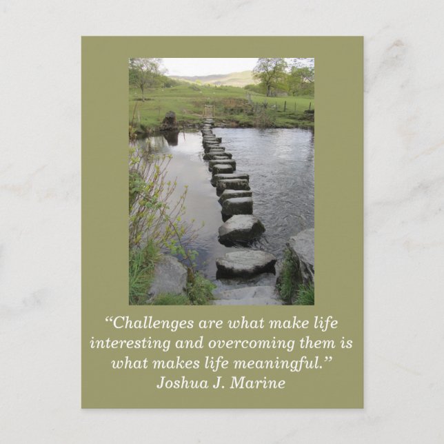 Cartão Inspiracional; Desafio 1 - (Frente)