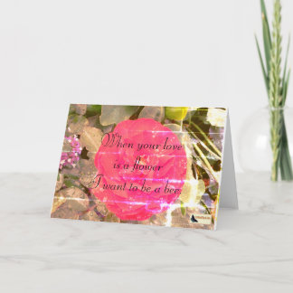 Cartão Inspirador - Amor