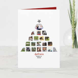 Cartão Instagram Avatares de Natal com Colagem de Fotos 2