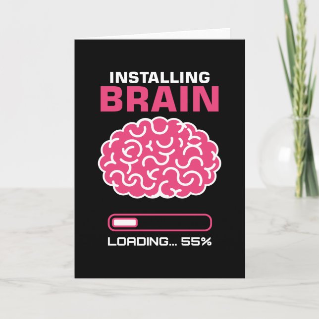 Cartão Instalando a Neurologia Cerebral (Frente)