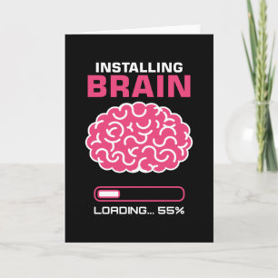 Cartão Instalando a Neurologia Cerebral