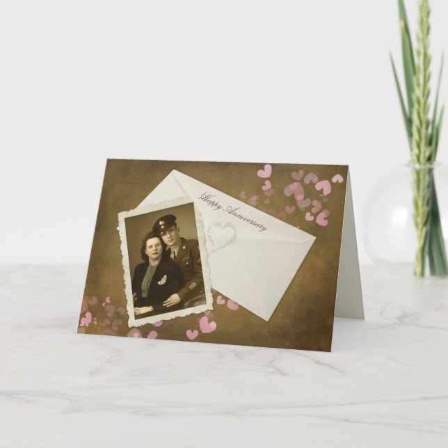 Cartão Instantâneo e Envelope de Aniversário (Frente)