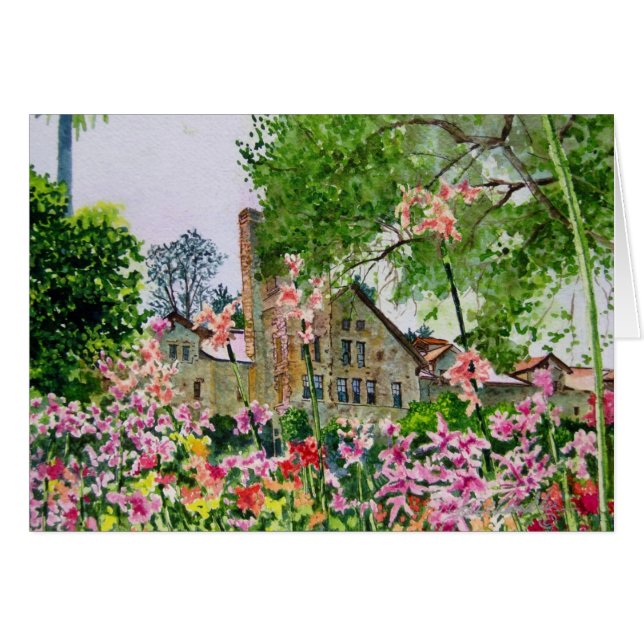 Cartão Instituto culinário Greystone (Frente Horizontal)