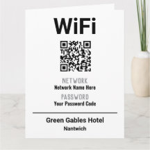 Instruções WiFi com código QR