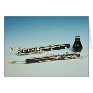 Cartão Instrumento eólico
