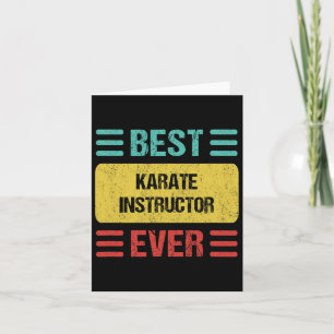 Cartão Instrutor Karate 1