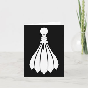 Cartão Instrutor Shuttle Badminton