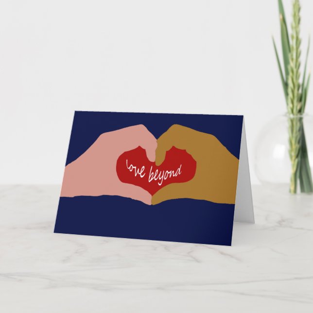 Cartão inter-racial (Frente)