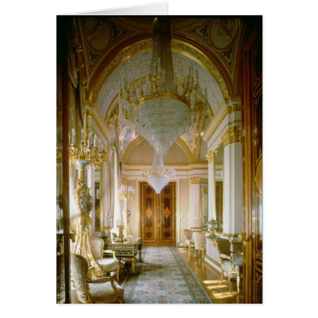 Cartão Interior dos apartamentos privados (Frente)